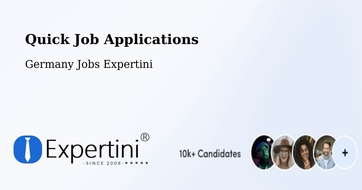 Quick Apply Feature – Fehmarn - Germany Jobs Expertini