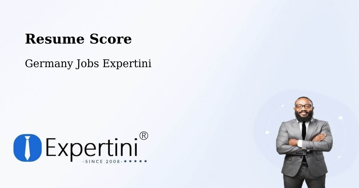 Resume Score & Job Description Match Tool – Fehmarn - Germany Jobs Expertini